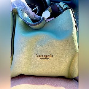 Green Kate Spade Hobo